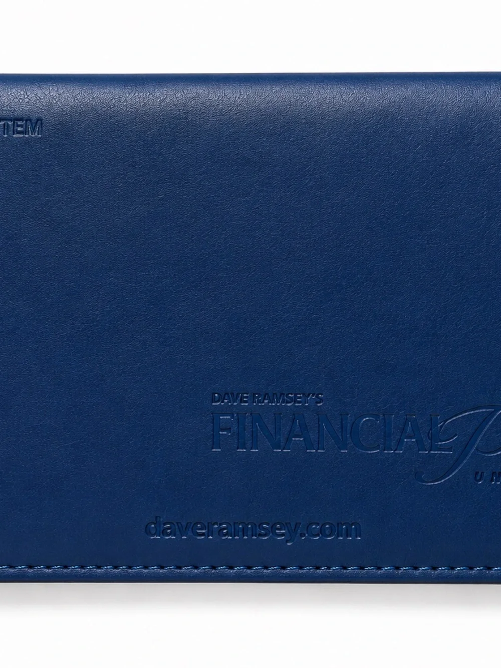 Dave Ramsey Financial Peace University Cash Envelope Wallet Blue Budget System